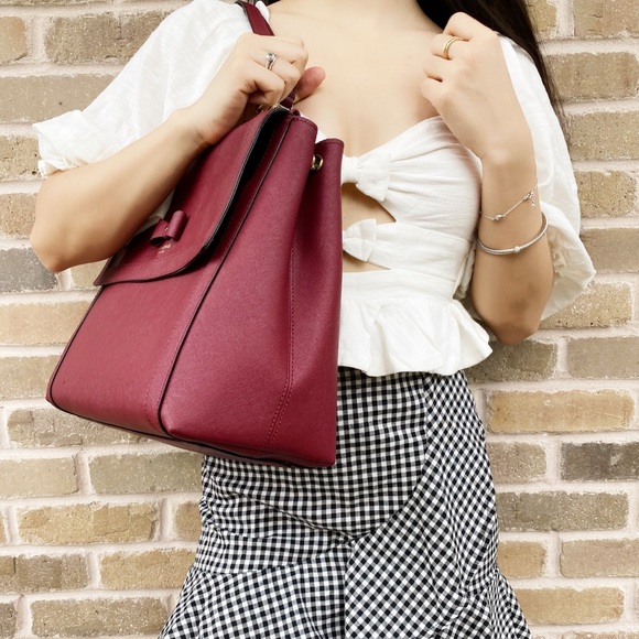 Kate Spade Large Mason Tote Wallet Set Bow - Picture 6 of 8